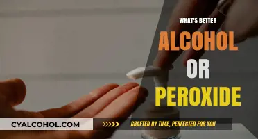 Alcohol vs. Peroxide: Which Disinfectant Works Best for Cleaning?