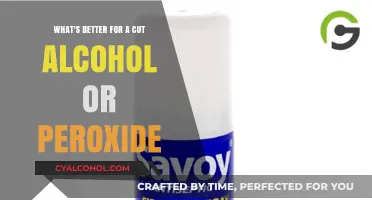 Peroxide or Alcohol for Cuts: Which is Better?