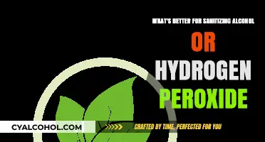 Alcohol vs Hydrogen Peroxide: Which Sanitizes Better?