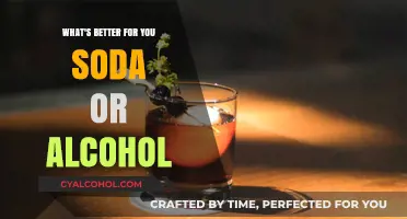 Soda vs. Alcohol: Which Beverage is the Healthier Choice?