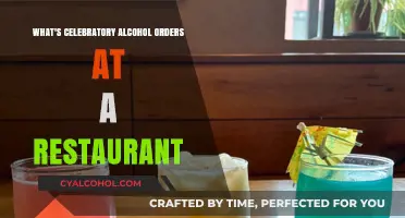 Cheers to Special Occasions: Decoding Celebratory Alcohol Orders at Restaurants