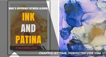 Alcohol Ink vs. Patina: Unveiling the Artistic Differences and Uses
