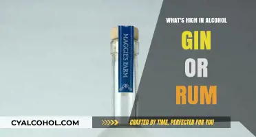 Gin vs. Rum: Which Spirit Packs a Higher Alcohol Punch?