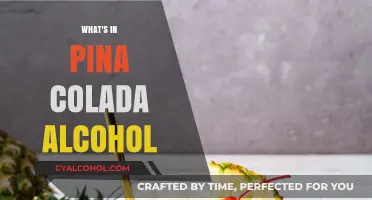 Pina Colada Alcohol Ingredients: Rum, Coconut, Pineapple, and More