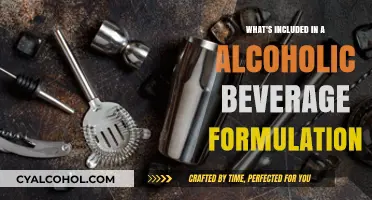 Crafting Cocktails: Essential Components of Alcoholic Beverage Formulations