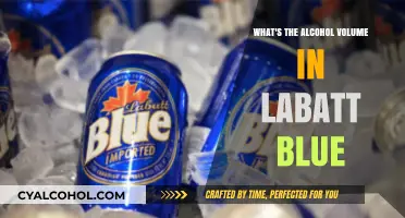 Labatt Blue Alcohol Content: Unveiling the ABV Percentage in Your Beer