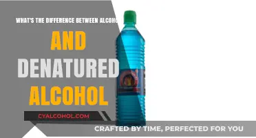 Alcohol vs Denatured Alcohol: What's the Difference?