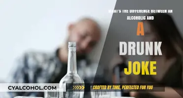 Alcoholic vs Drunk Joke: Understanding the Fine Line