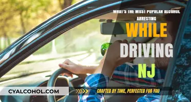 Arresting Alcohol: NJ's Most Wanted Drink and Drive