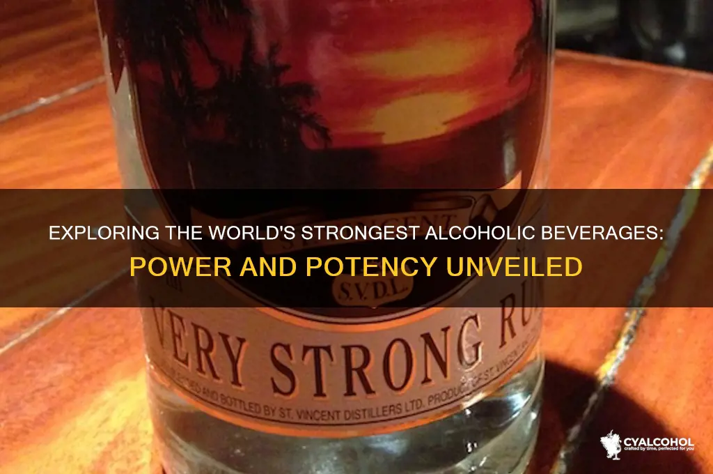 Exploring The World's Strongest Alcoholic Beverages: Power And Potency ...