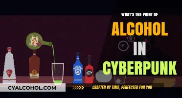 Cyberpunk's Booze: Escapism, Rebellion, or Just Another Glitch?