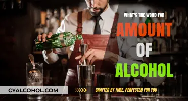 Understanding Alcohol Measurements: What’s the Term for Alcohol Quantity?