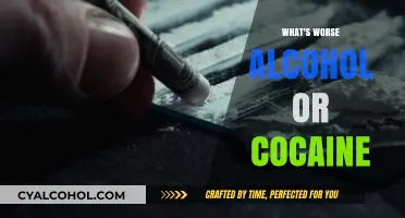 Alcohol vs. Cocaine: Which Substance Poses Greater Health Risks?