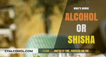 Alcohol vs. Shisha: Which Habit Poses Greater Health Risks?
