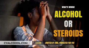 Alcohol vs. Steroids: Which Substance Poses Greater Health Risks?