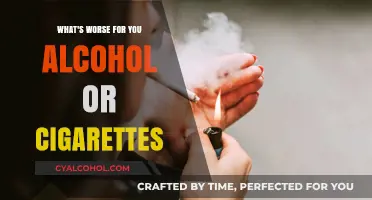 Alcohol vs. Cigarettes: Which Habit Poses Greater Health Risks?
