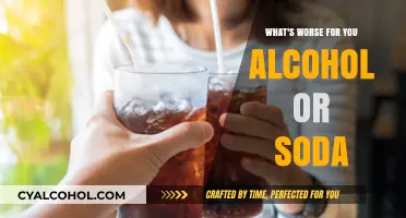 Alcohol vs. Soda: Which Beverage Poses Greater Health Risks?