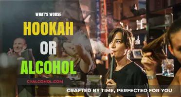 Hookah vs. Alcohol: Which Habit Poses Greater Health Risks?
