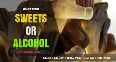 Sweets vs. Alcohol: Which Indulgence Poses Greater Health Risks?