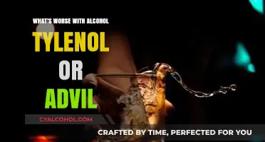 Alcohol and Pain Relief: Tylenol vs. Advil – Which is Riskier?