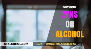 Zyns vs. Alcohol: Which Substance Poses Greater Health Risks?