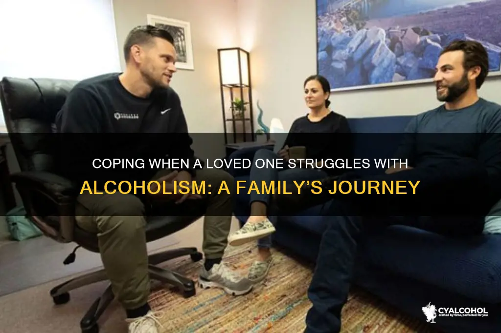 when a family member becomes alcoholic
