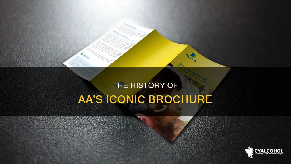 when aa brochure are you an alcoholic was first printed