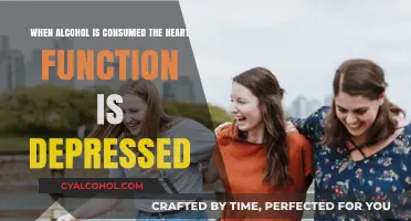 Alcohol's Effect: Depressing Heart Function