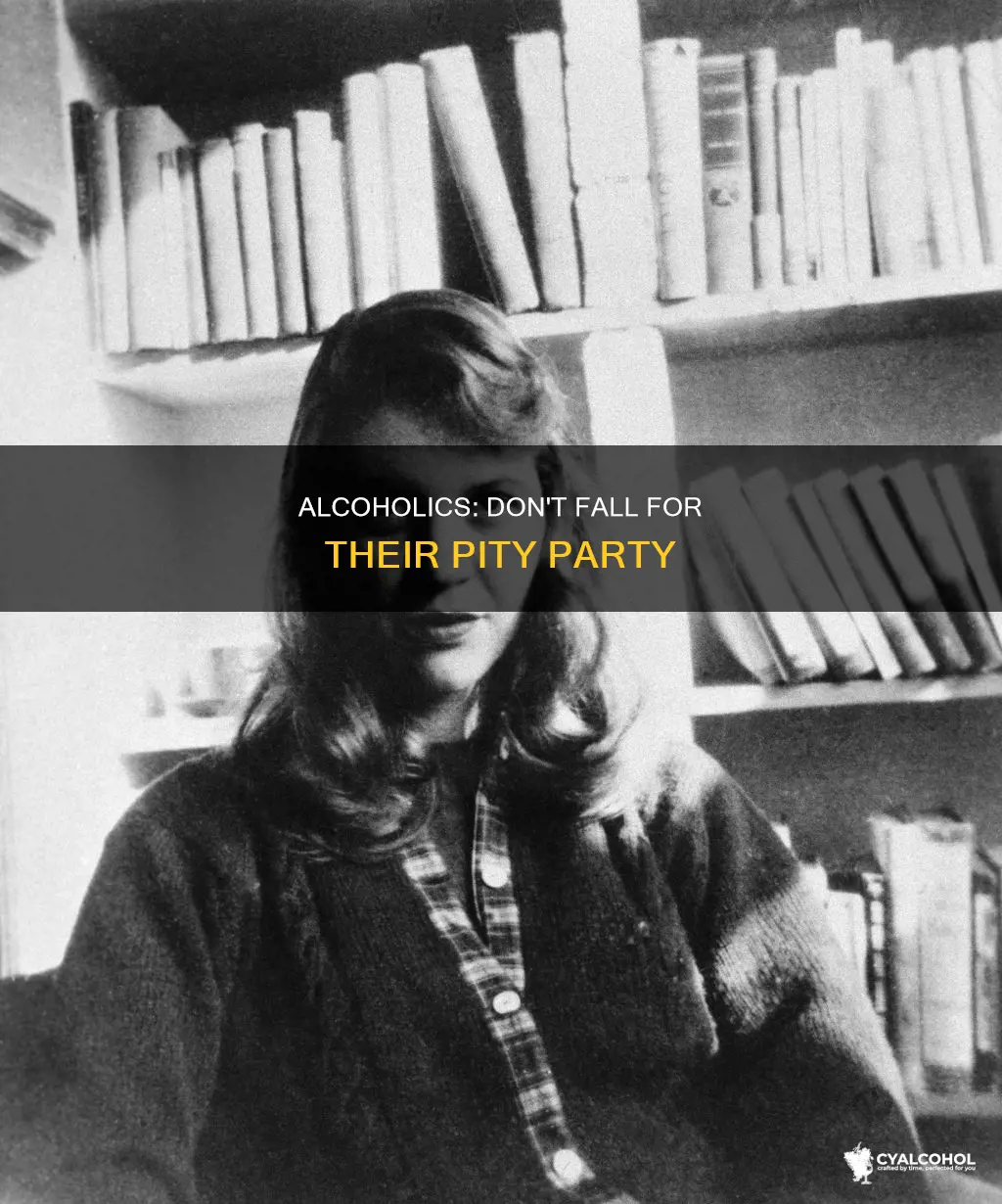 when alcoholics want you to feel sorry for them