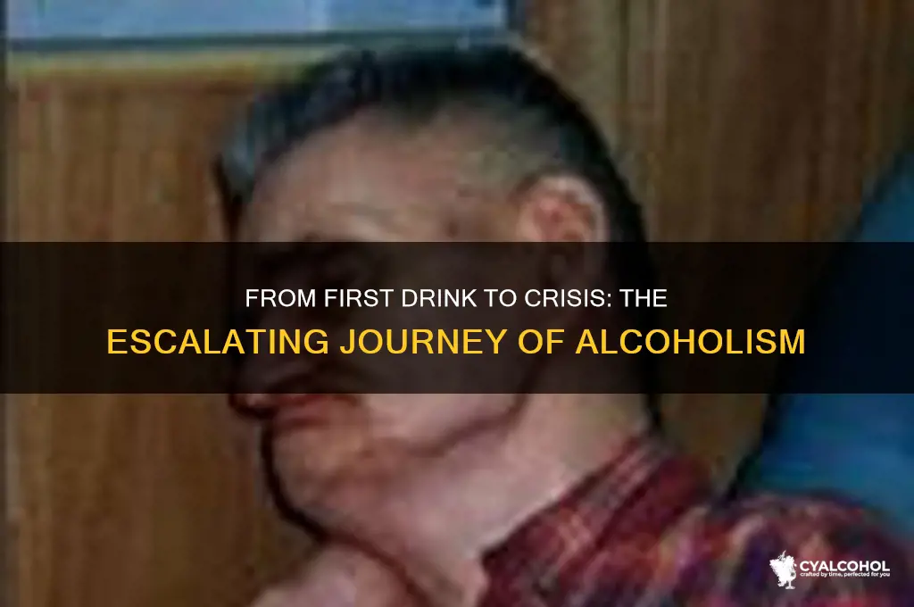 when alcoholism start and got worse