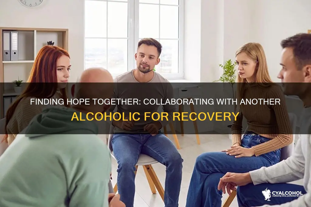 when all else fails work with another alcoholic