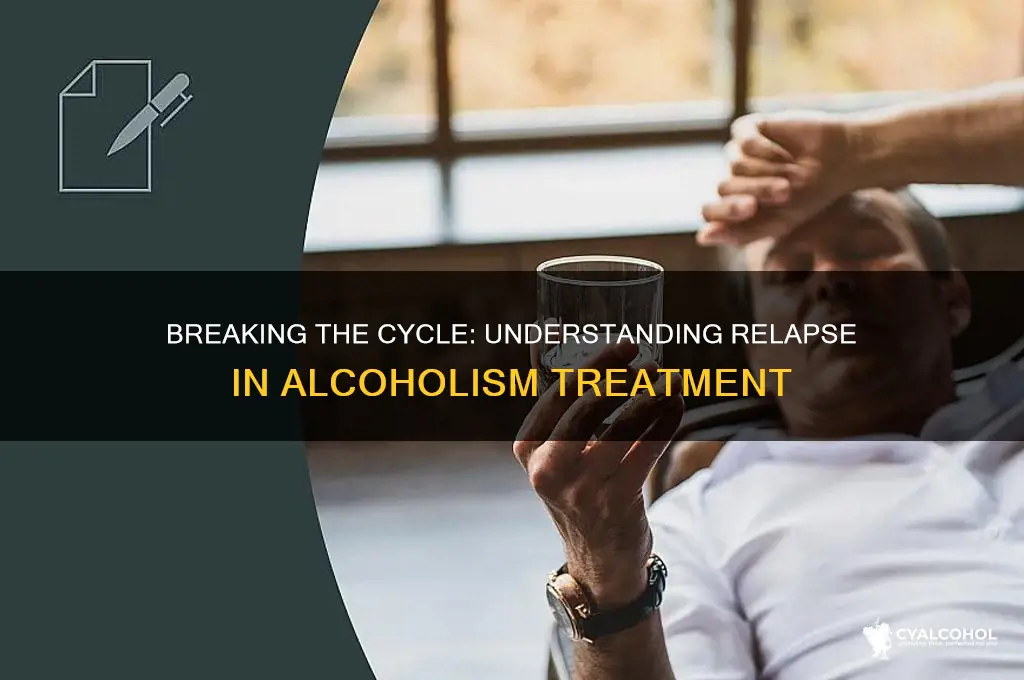 when an alcoholic keeps relapsing even during treatment