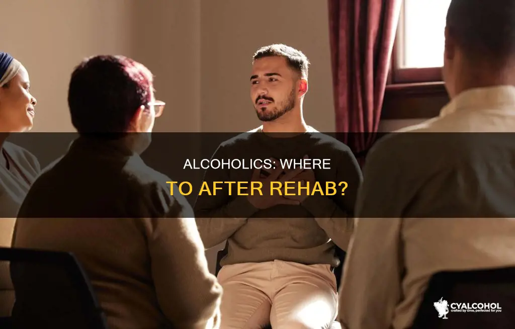 when an alcoholic leaves the clinic where are they referred