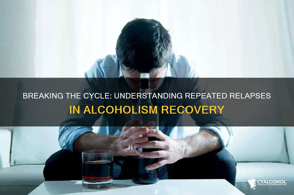 when an alcoholic relapses over and over again