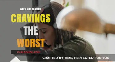 When Do Alcohol Cravings Peak? Understanding the Worst Times