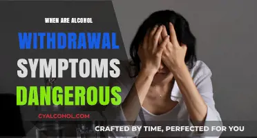 Alcohol Withdrawal: When Symptoms Become Life-Threatening and Require Urgent Care