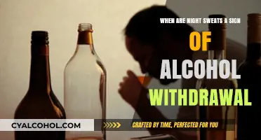 Night Sweats: Alcohol Withdrawal's Warning Sign