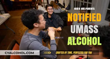 UMass Alcohol Policy: When Are Parents Notified of Incidents?