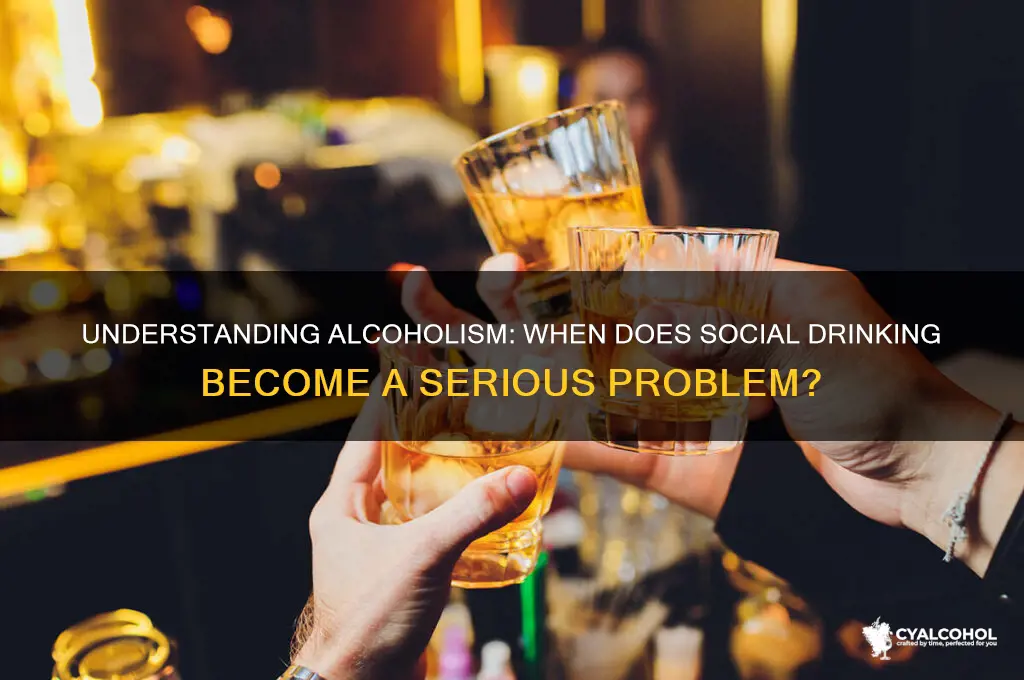 when are you classified an alcoholic