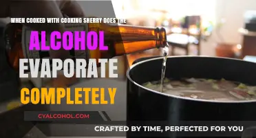 Cooking with Sherry: Does Alcohol Evaporate When Cooking?