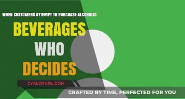 Who Decides When Customers Buy Alcoholic Beverages?