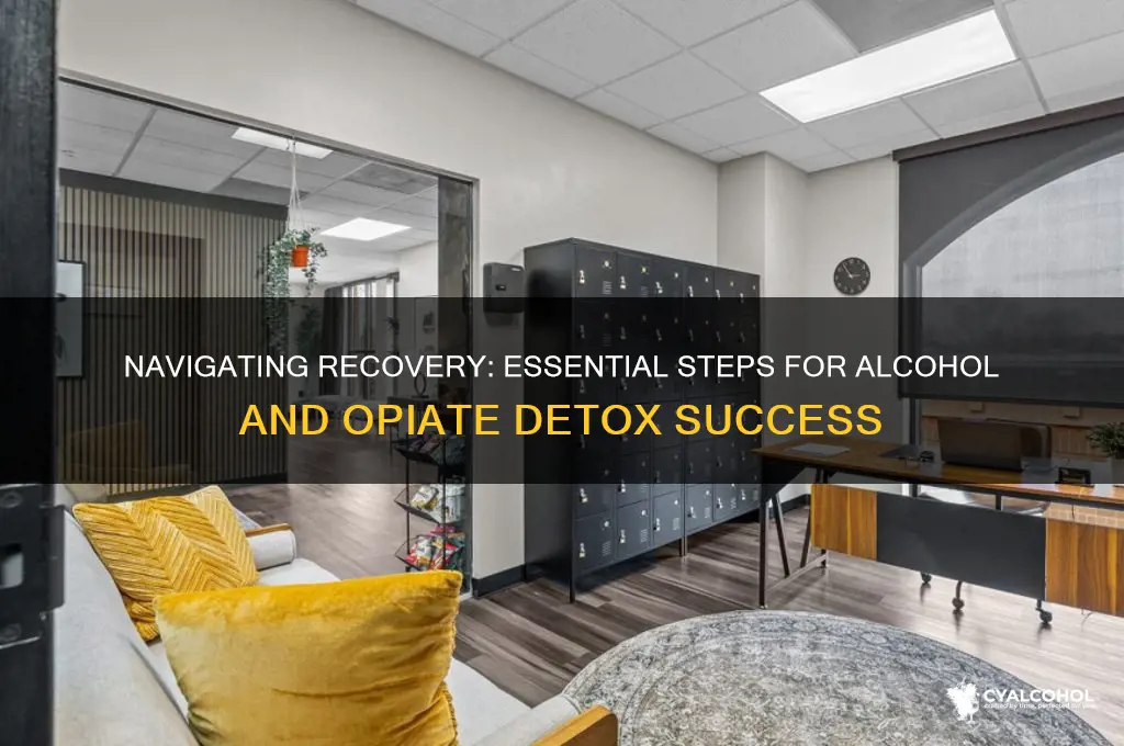 when detoxing from alcohol and opiates