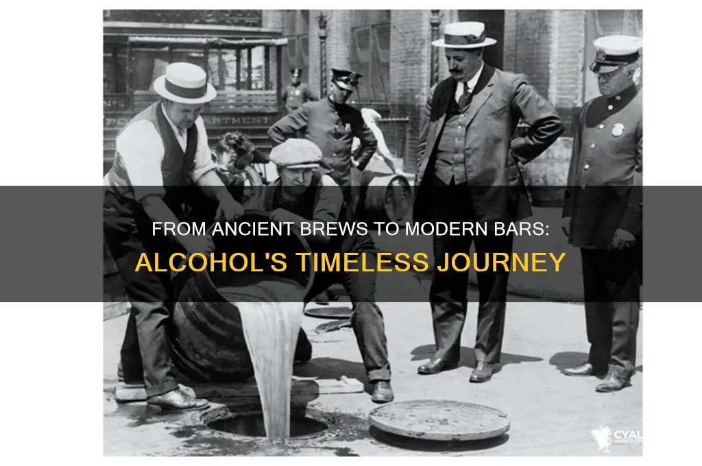 when did alcohol become a thing