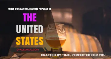Alcohol's Popularity in the United States: A Historical Perspective