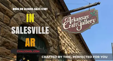 When Alcohol Sales Began in Salesville, Arkansas: A Historical Overview