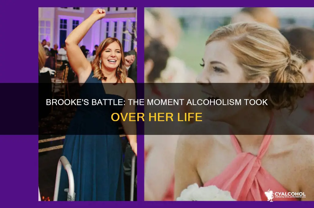 when did brooke become an alcoholic