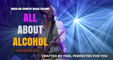 When Did Country Music's Lyrics Shift to Alcohol-Centric Themes?