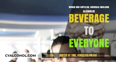 Crystal Cruises' Alcoholic Beverage Inclusion Journey