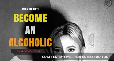 Edith's Descent into Alcoholism: Tracing the Timeline of Her Struggle
