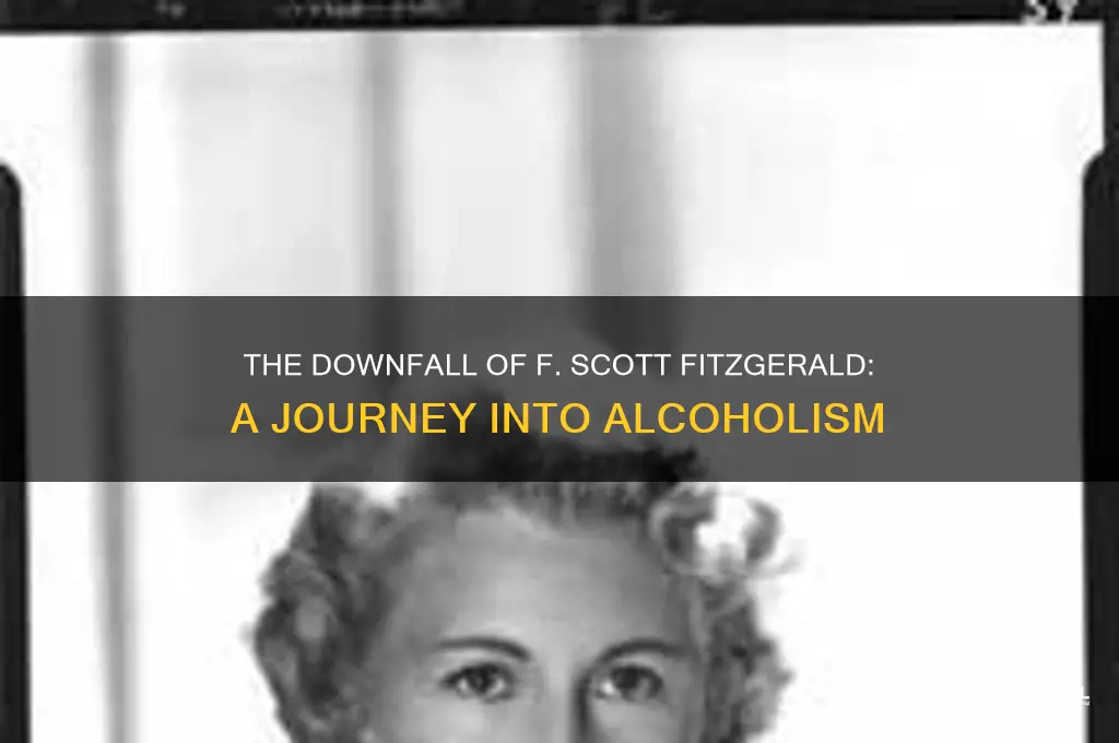 when did fitzgerald become an alcoholic